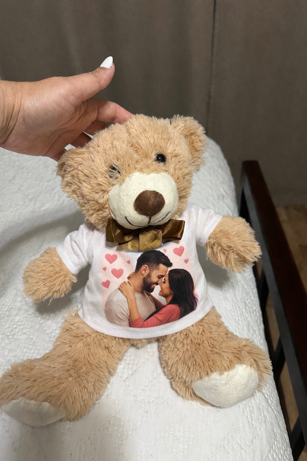 Oso con camiseta personalizada