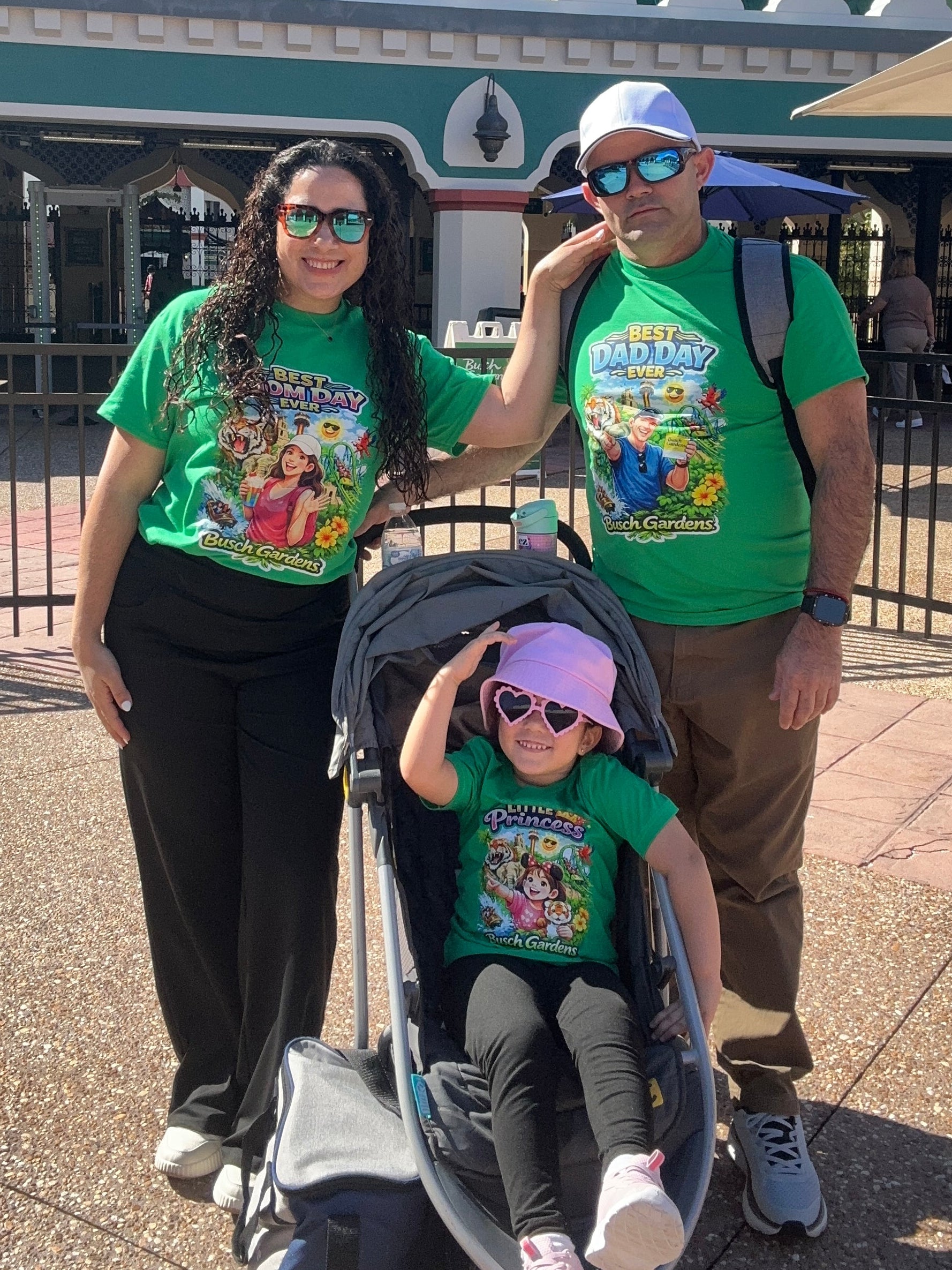 Camisetas: Bush Garden Family