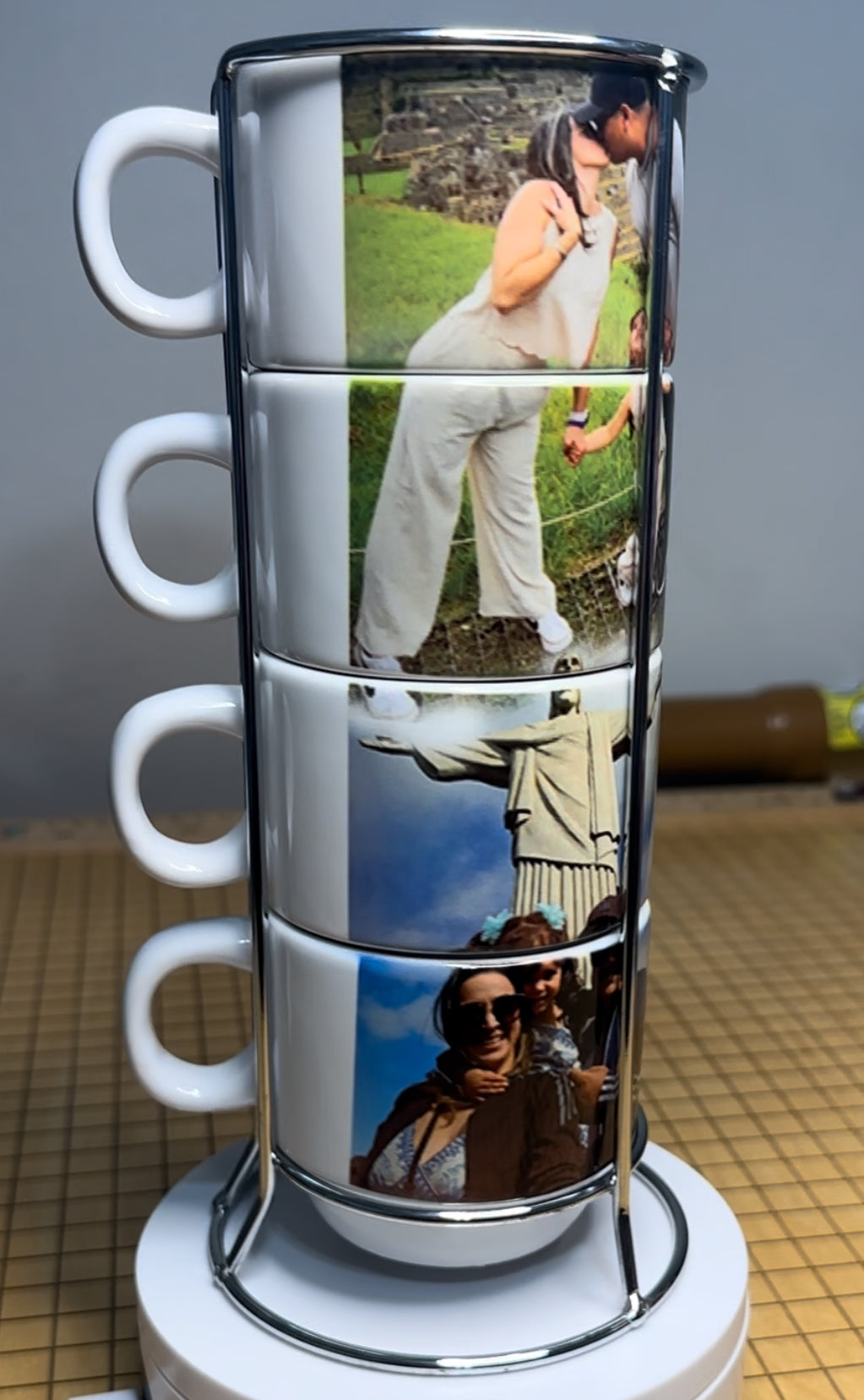 Tazas de café con crema y Té Personalizadas