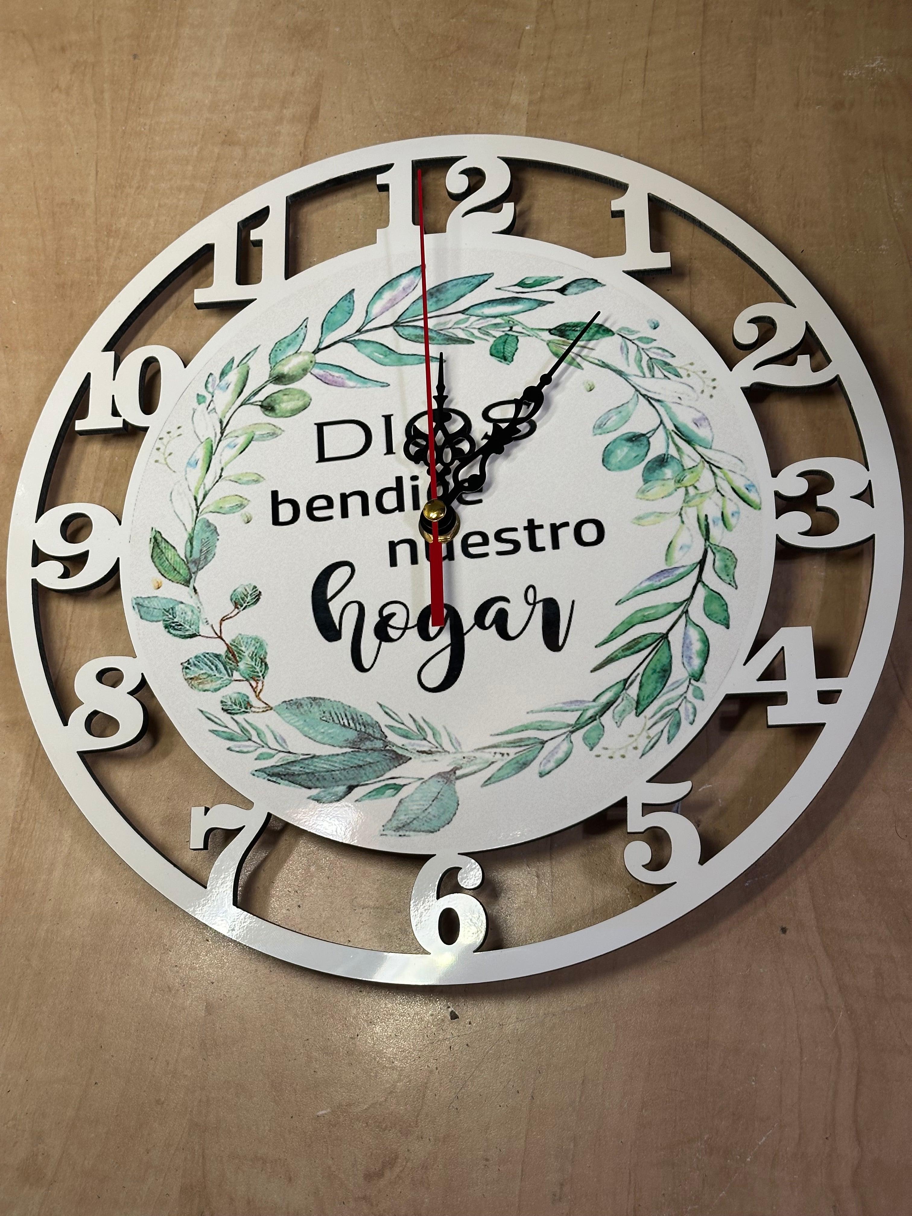 Reloj de Pared Personalizado